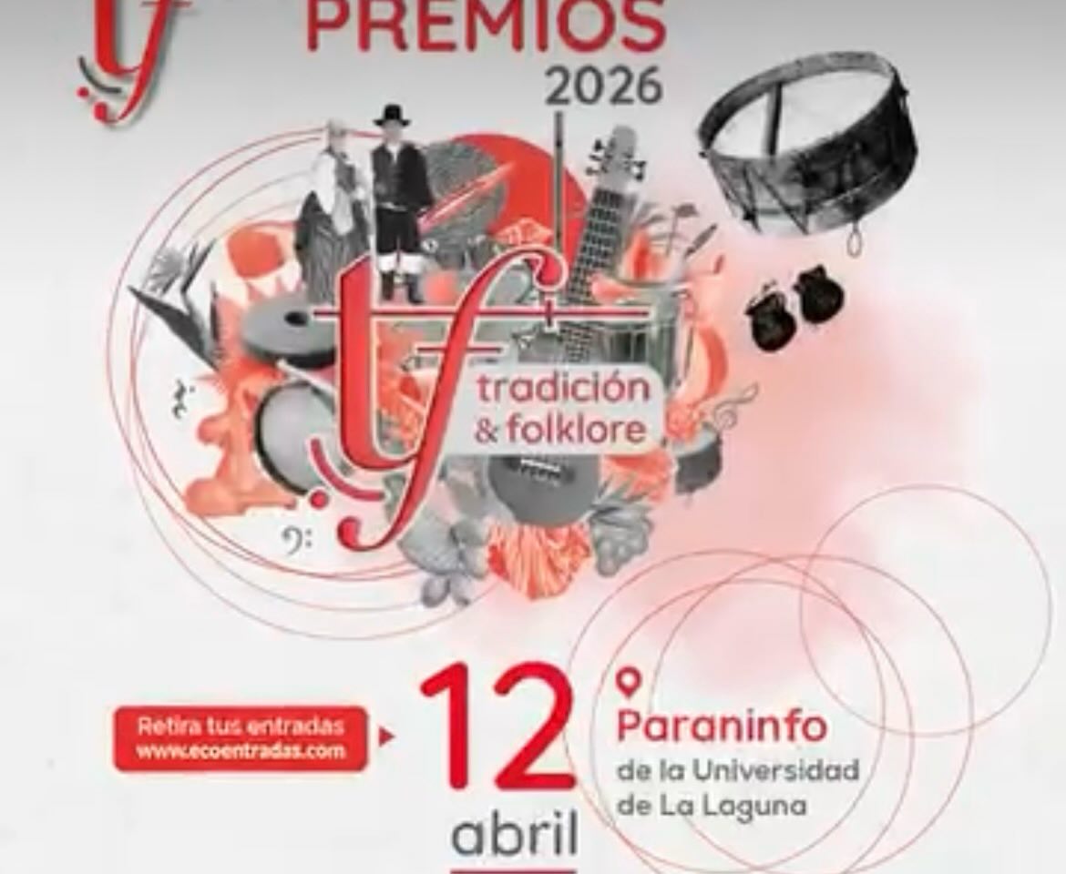 El año pasado nuestro “unido por las raíces” fue galardonado como Mejor Proyecto.

Sobre quién recaerá este año...

Gala de Premios Tradición y Folklore 2026

https://www.ull.es/portal/agenda/evento/gala-de-premios-tradicion-y-folklore-2026/

#Tradición #Folclore #Cultura #Guarache #Tacoronte Tenerife Canarias unidosporelfolclore