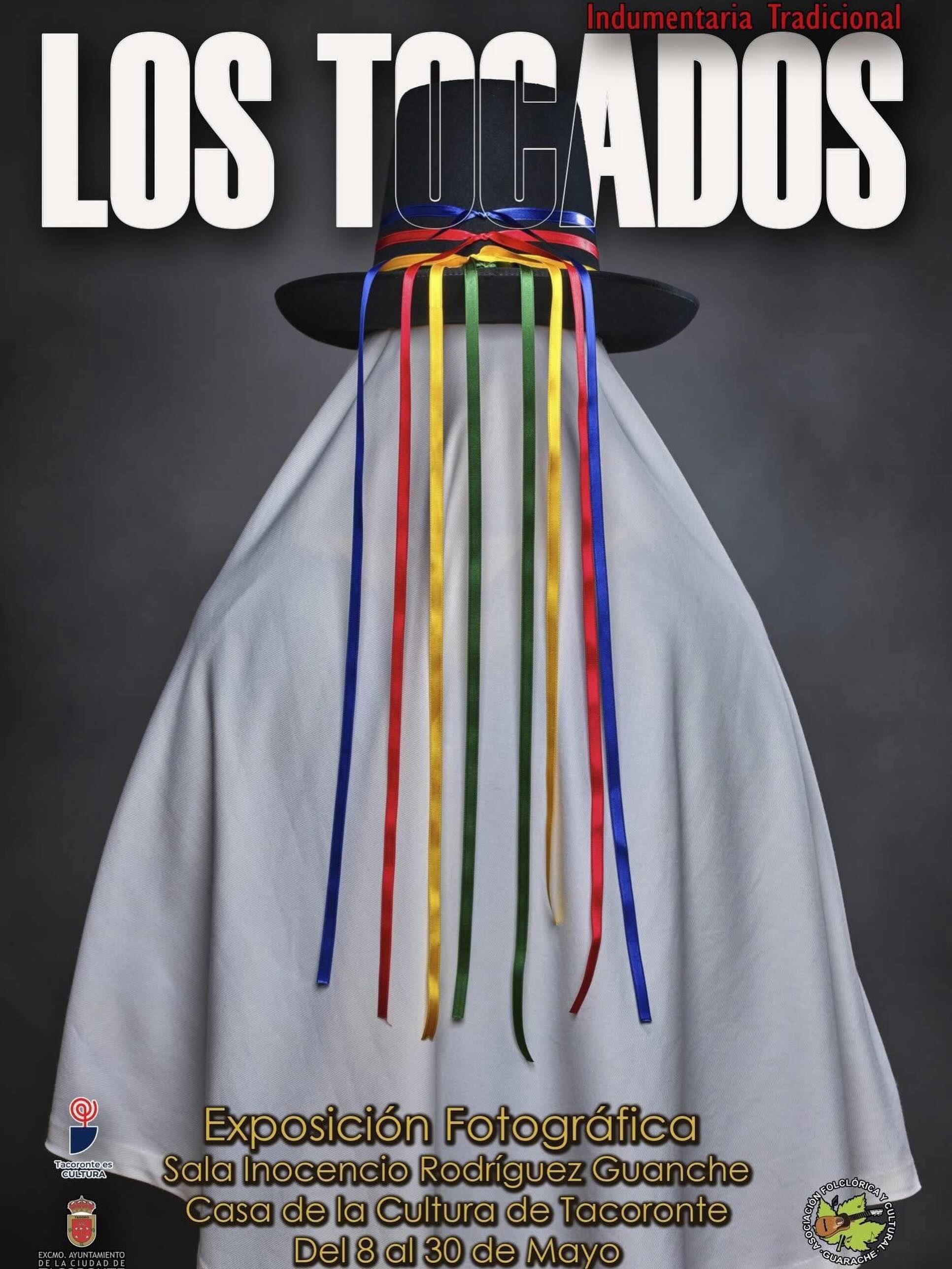 Recuerden mañana viernes a las 18:00 tendrá lugar la inauguración de la exposición Los Tocados en la Indumentaria tradicional de Canarias, un magnífico reportaje fotográfico recogido por la cámara de nuestra amiga y fotógrafa tacorontera Beatriz Castillo y asesorado por nuestro compañero Acorán López.
 
Les esperamos. Sala Inocencio Rodríguez Guanche de la Casa de la Cultura de Tacoronte 

Acceso libre. Horario de visitas: de lunes a viernes, de 08.00 a 14.00 y de 16.00 a 20.00 horas. Sábados de 09.00 a 13.00 horas.
 
Este evento forma parte de la Agenda Cultural mensual del Área de Cultura del Excmo. Ayuntamiento de la Ciudad de Tacoronte, que dirige la alcaldesa María Sandra Izquierdo Fernández

Tacoronte es Folclore, Tacoronte es Tradición, Tacoronte es Cultura ☺️🎶🇮🇨 
#Cultura #ApoyoCultural #tradición #folclore #unidosporelfolclore @beatriz_foto