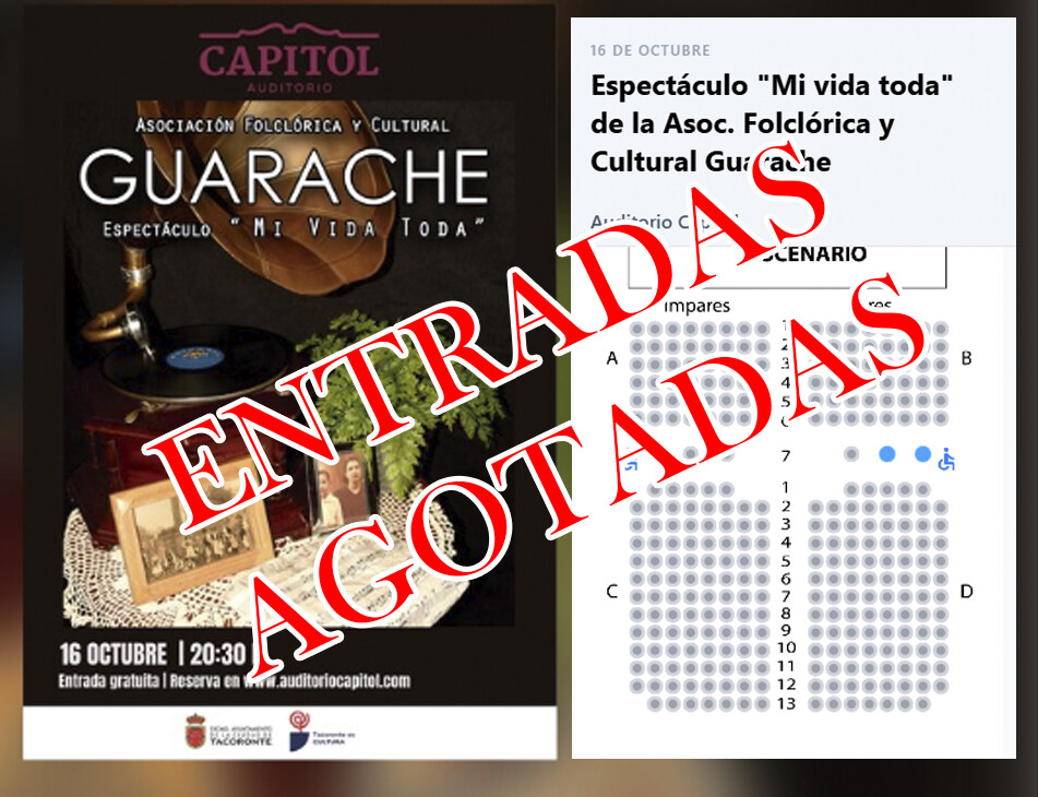 Nos vemos este viernes en el Auditorio Capitol de Tacoronte con uno de nuestros espectáculos más queridos, "Mi vida toda", un recorrido por las canciones populares que han acompañado a nuestros abuelos desde niños y que todavía hoy continúan en la memoria de muchos de nosotros.